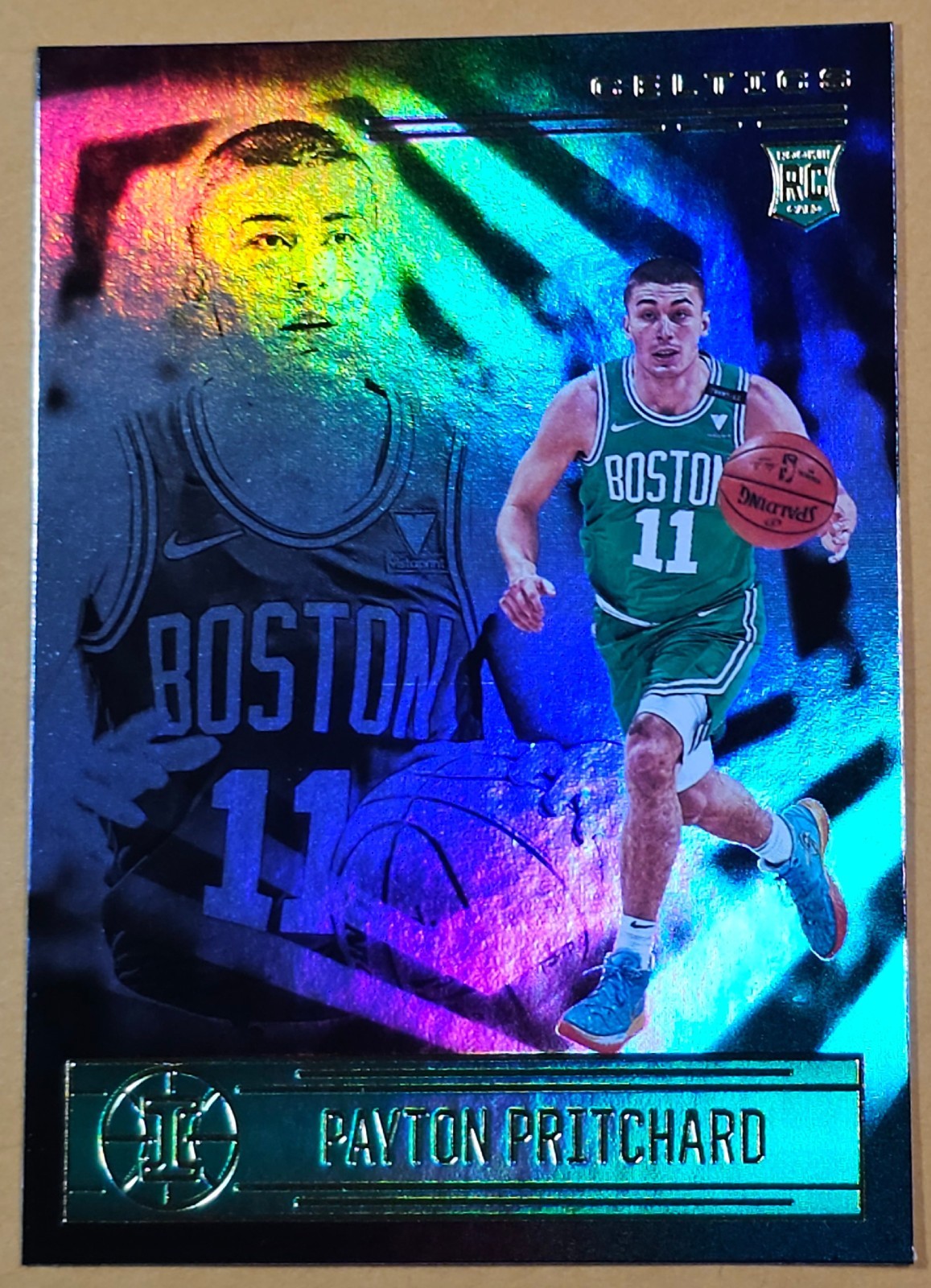 2020-21 Panini Illusions Payton Pritchard ROOKIE #192 RC Boston Celtics