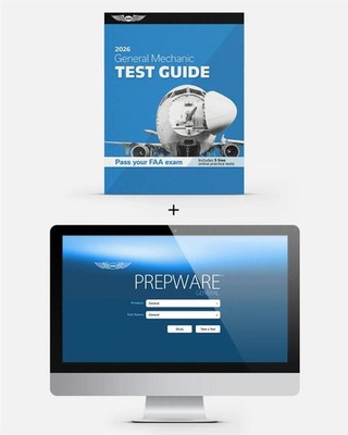 New for 2026! General Test Guide Plus, by ASA, p/n ASA-TPPLUS-AMG-26