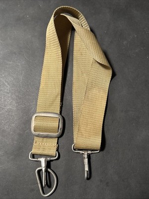 Bag Strap Beige Nylon Shoulder Sling Purse Handle Adjustable Silver Clasp 24 