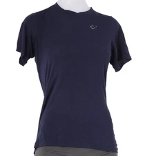 Velocio Micromodal Trail Short Sleeve Cycling Jersey Tee Women XS Blue Gravel CX