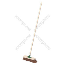 Sealey Soft Bristle Broom 12"(300mm)