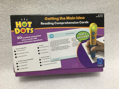 Educational Insights Hot Dots Reading Comprehension - Getting the Main Idea