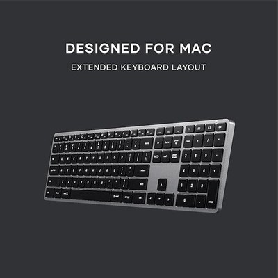 SATECHI MX3 Slim Bluetooth Backlit Keyboard & Mouse Combo w