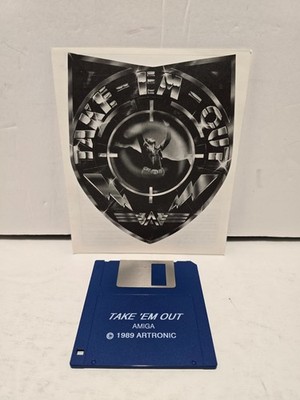Take 'em Out w/ Manual 3.5'' Commodore Amiga
