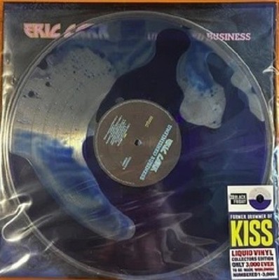 New: Eric Carr - Unfinished Business, Blue Liquid Vinyl LP, Only 3000 Copies Wor