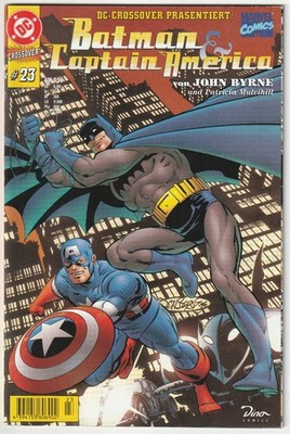   DC CROSSOVER #23 Batman/Captain America, Dino Comics 1998 COMICHEFT TOP Z1