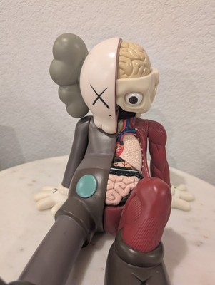 KAWS Resting Place Dissected Companion Medicom Toy Brown No box