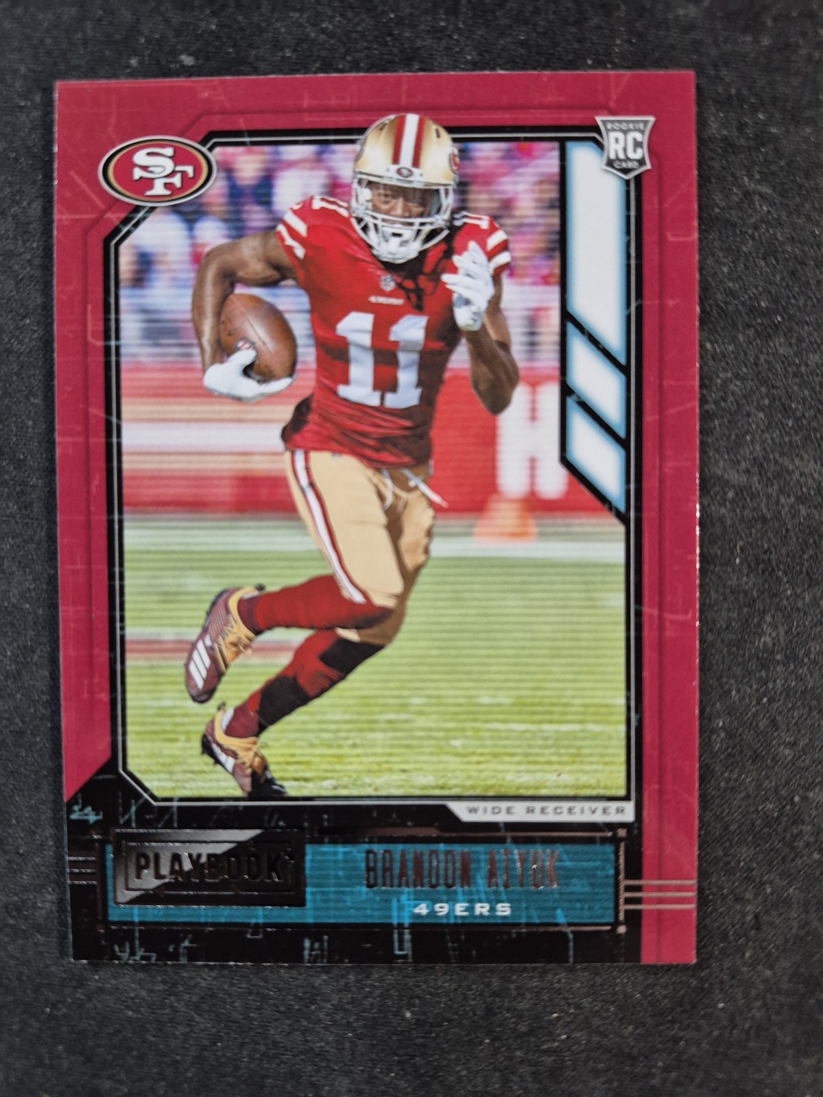 2020 Panini Playbook - Rookies Brandon Aiyuk #119 RC 49ers Football Card