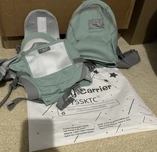 Baby carrier with hip seat