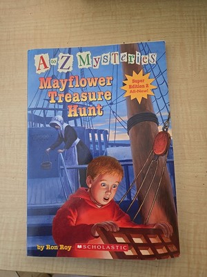 Mayflower Treasure Hunt (A to Z Mysteries) by Ron Roy
