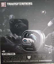 Transformers TF-T15 Optimus PrimeWireless Bluetooth Earbuds Ear Hook Headphones