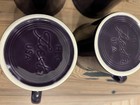 Set Of 4 Fiesta Ware Mulberry O Ring Coffee Mugs Homer Laughlin USA — photo 5