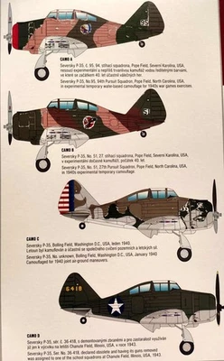 SPECIAL HOBBY SpecialHobby Seversky P-35 Chanute Pope Bolling Field 1943 - 1:72 Bausatz 1940