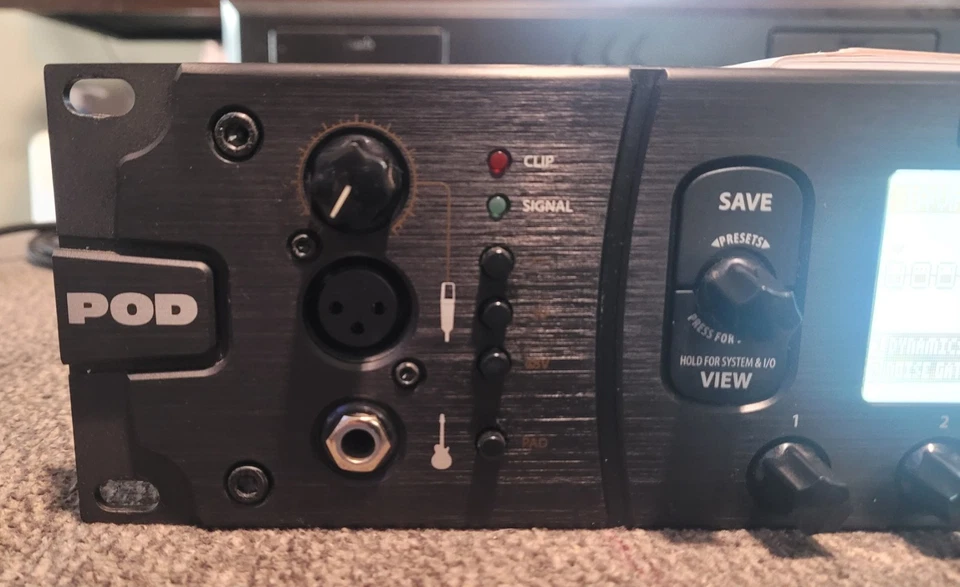 Line 6 POD HD Pro Rackmount Multi-Effect and Amp Modeler - Image 2 of 4