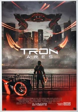 Tron Ares original DS movie poster US FINAL D/S 27x40 2025 Bridge, Leto ! MINT !