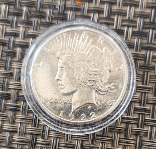 1922 D Peace Silver Dollar BU Coin Liberty $1 Uncirculated