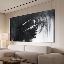 Canvas Wall Art Decor Large Wall Art Pictures for Living Room Black and White...