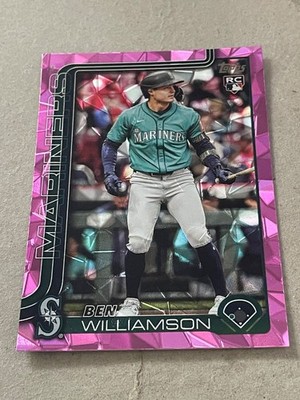 2025 Topps Update Series - Ben Williamson #US130 Pink Diamante Foil (RC)