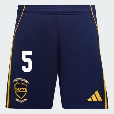 BOCA JUNIORS 25/26 HOME SHORT WITH NUMBER - 120Th ANNIVERSARY