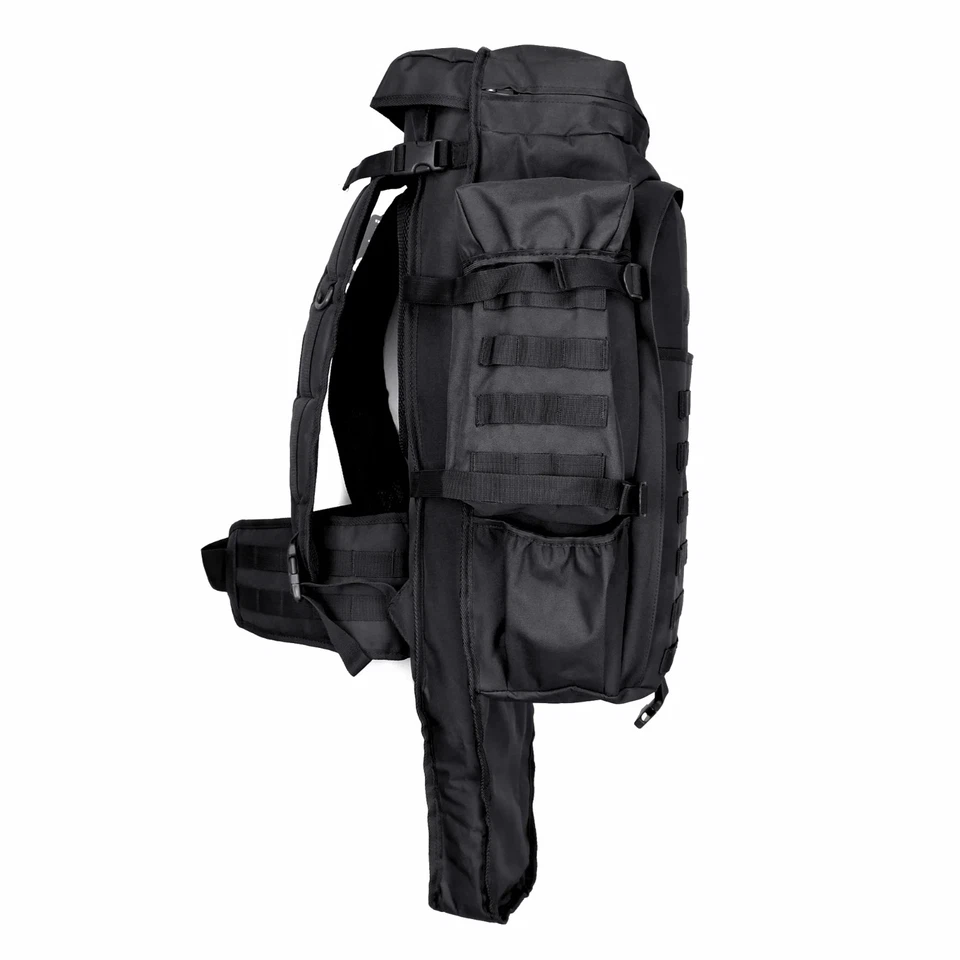 Mochila táctica para rifle bolsa larga Molle mochila militar caza senderismo Foto 4 de 4