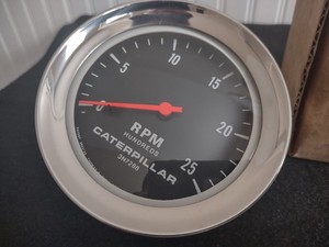 Caterpillar 3N7288 Tachometer RPM Gauge OEM NOS