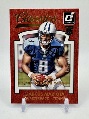 2015 Donruss #256 Marcus Mariota Stat Line Season #/304
