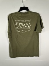 O  NEILL MENS MOVES T SHIRT OLIVE SIZE MEDIUM MODERN FIT