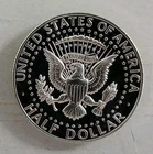 1969-S Mild Cameo Proof 40% Silver Kennedy Half Dollar ~ Free Shipping! #2