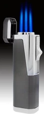 Triple Flame Torch Lighter with Punch Cutter