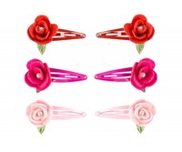 MäDchen Haarclip Mit BlüMchen 2Er Set | Haarspangen | Kinder Haarschmuck