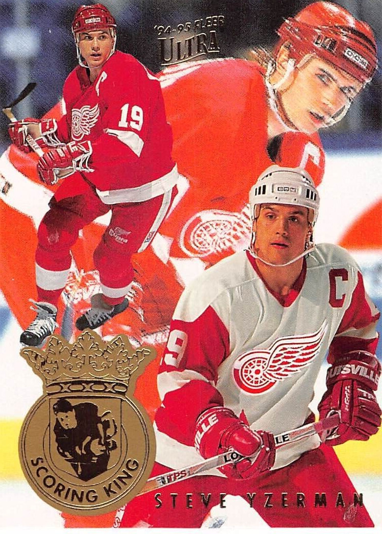 1994-95 Fleer Ultra Scoring Kings Steve Yzerman #7 NM/MT DETROIT RED WINGS