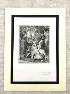 1934-Vintage-French-Print-Yes-or-No-Marriage-Proposal-Engagement-Love-Art