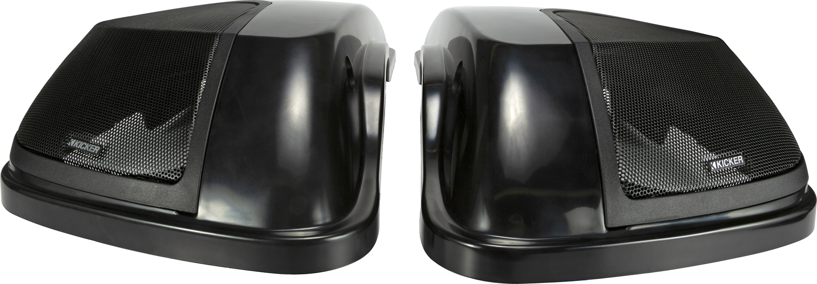 Крышки для сумок Kicker 46HDBL, пара, Harley Davidson 2014 года выпуска