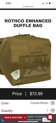 Rothco Military Bag - Picture 2 of 6