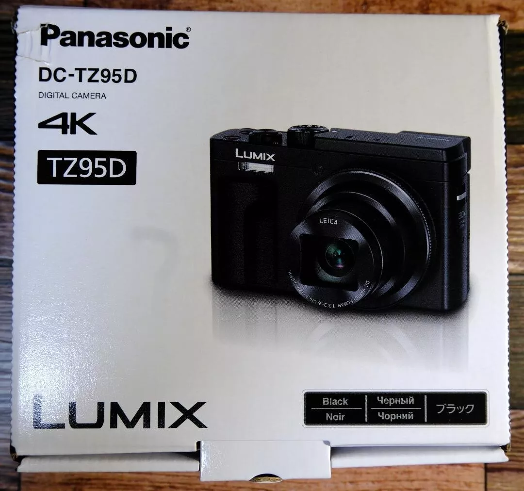 Panasonic LUMIX DC-TZ95D-K Black TZ95D Compact Digital Camera From JAPAN  #MB687