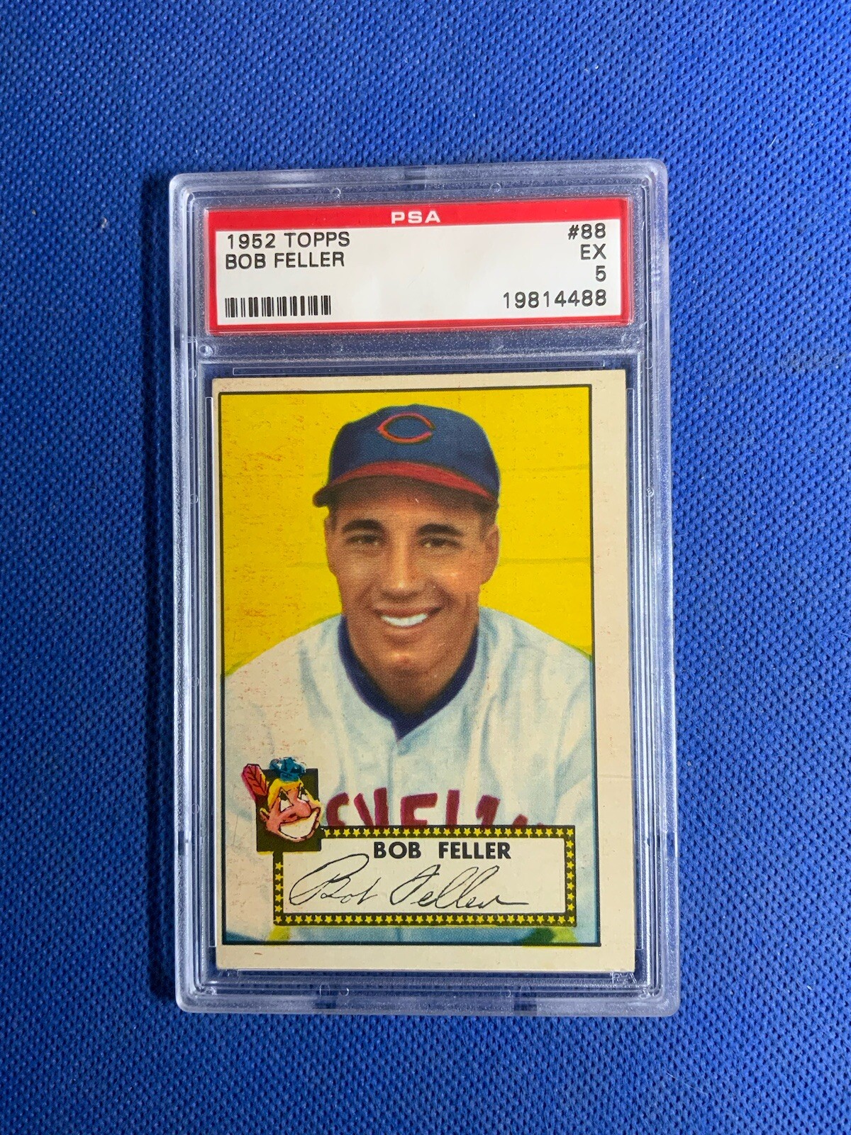 1952 Topps PSA 5 Bob Feller #88