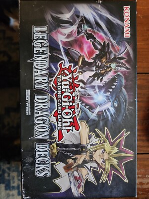 Yu-Gi-Oh! Legendary Dragon Decks Set (LEDD) New Sealed Never Opened