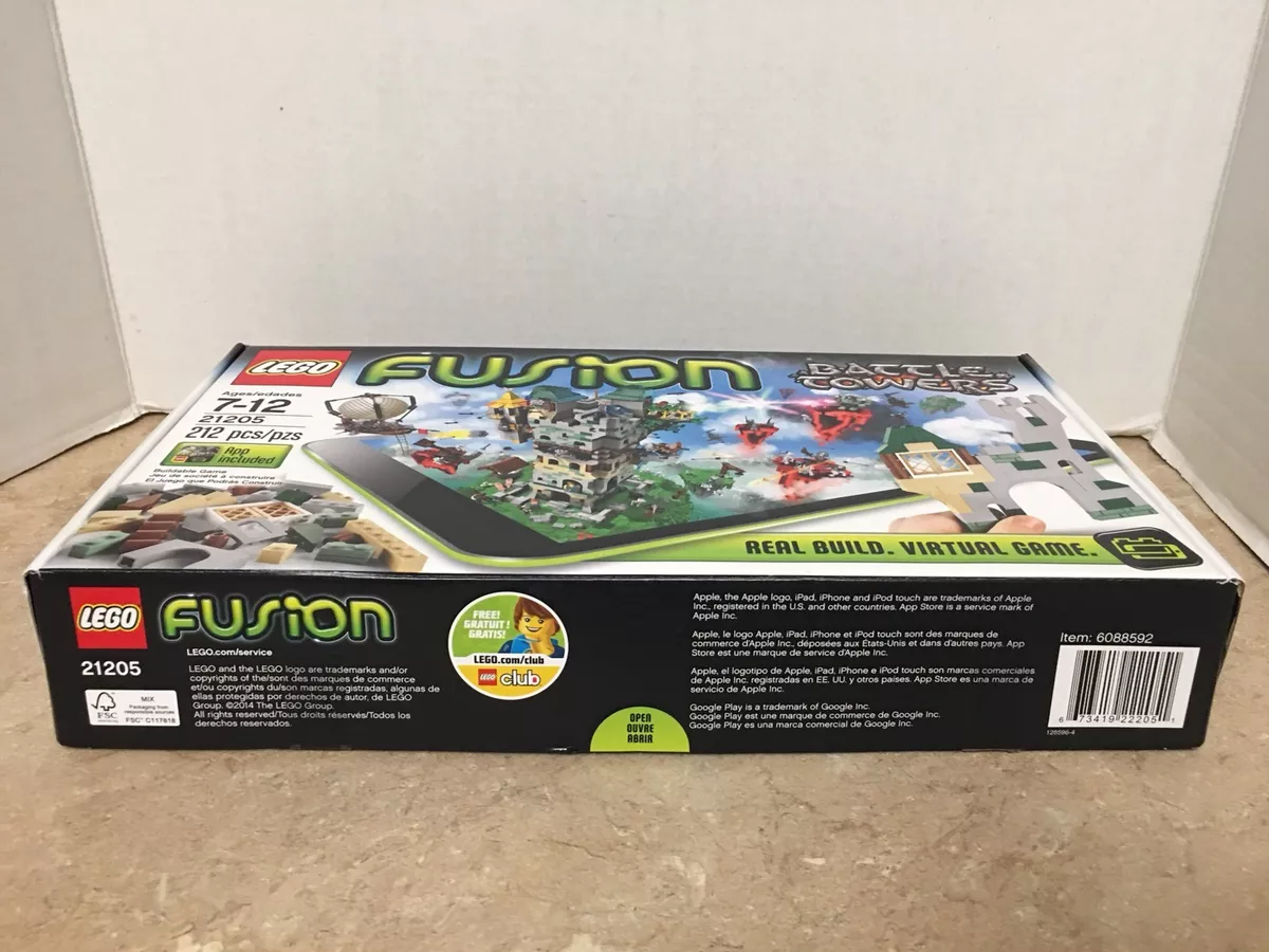 LEGO 21205 Fusion Set Battle Towers 212 Pcs Puzzle Building Game New in  Open Box