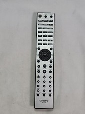 ONKYO RC-816S Orginal OEM Genuine Remote Control Silver Gray Tested/works