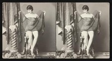 Naughty But Nice #11 Woman Model c1900 Old Photo