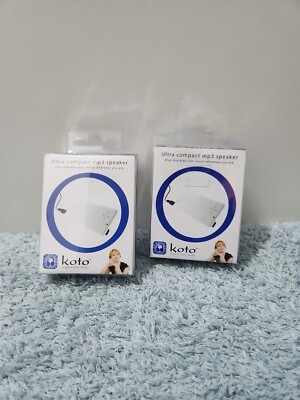 iPod Twist Lautsprecher UVP 30£ Koto Ultrakompakter Mp3 Speaker