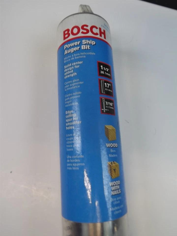 BROCA BARRENA POWER SHIP "modelo SA2021" tamaño 1-1/2" x 17" TOTALMENTE NUEVA Foto 2 de 3