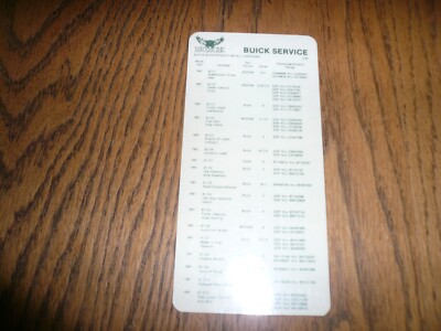 1976 - 1982 Buick Active Product Recall Campaigns List - Vintage
