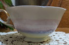 SWAN LAKE SUNSET - NUMBERED! NORCREST TEACUP Bone China Hand Painted ANTIQUE VTG — photo 8