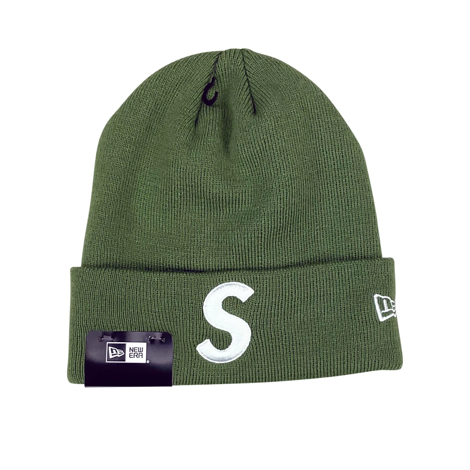 Bonnet olive logo Supreme x New Era FW23 S
