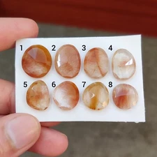 Natural Copper Rutile Rosecut Freeform Flatack