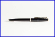 Montblanc Ballpoint Pen #281 Black & Gold New Refill - Engraving - 1974