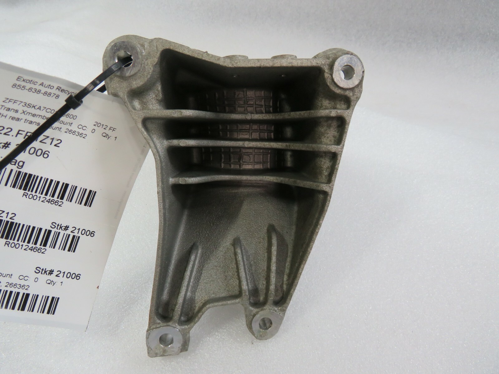Ferrari FF, RH, Right, Rear Transmission Mount, Used, P/N 266362