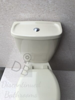 Champagner Toilette Druckknopf