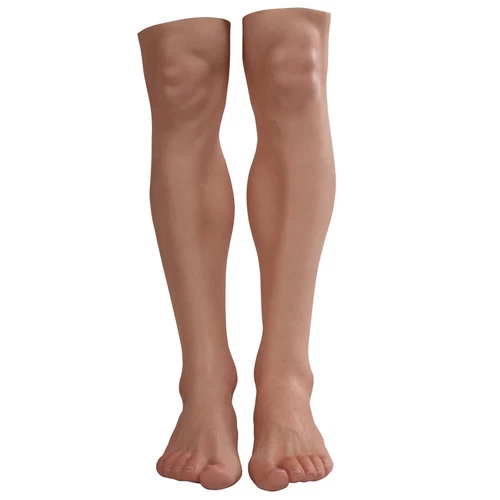Prosthesis Foot Simulated Skin Artificial Leg Cover Scars Young-aged Clone Foot - Picture 3 of 30